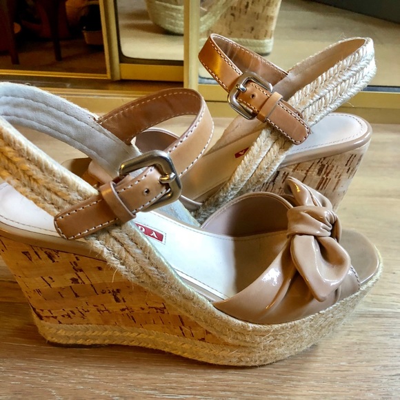 Prada Wedges Size 35.5 - Picture 3 of 5